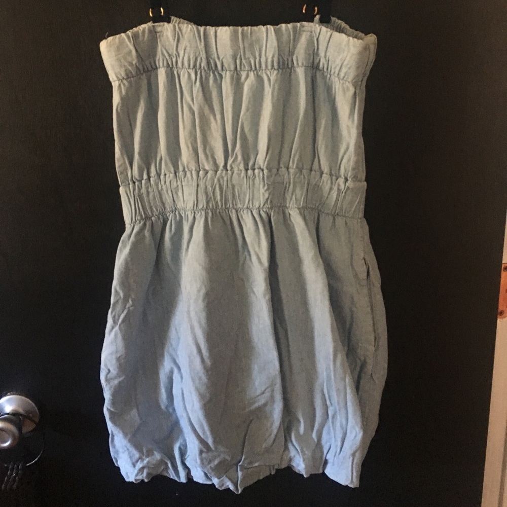 J Crew Denim Sailor Dress - Picture 6 of 8